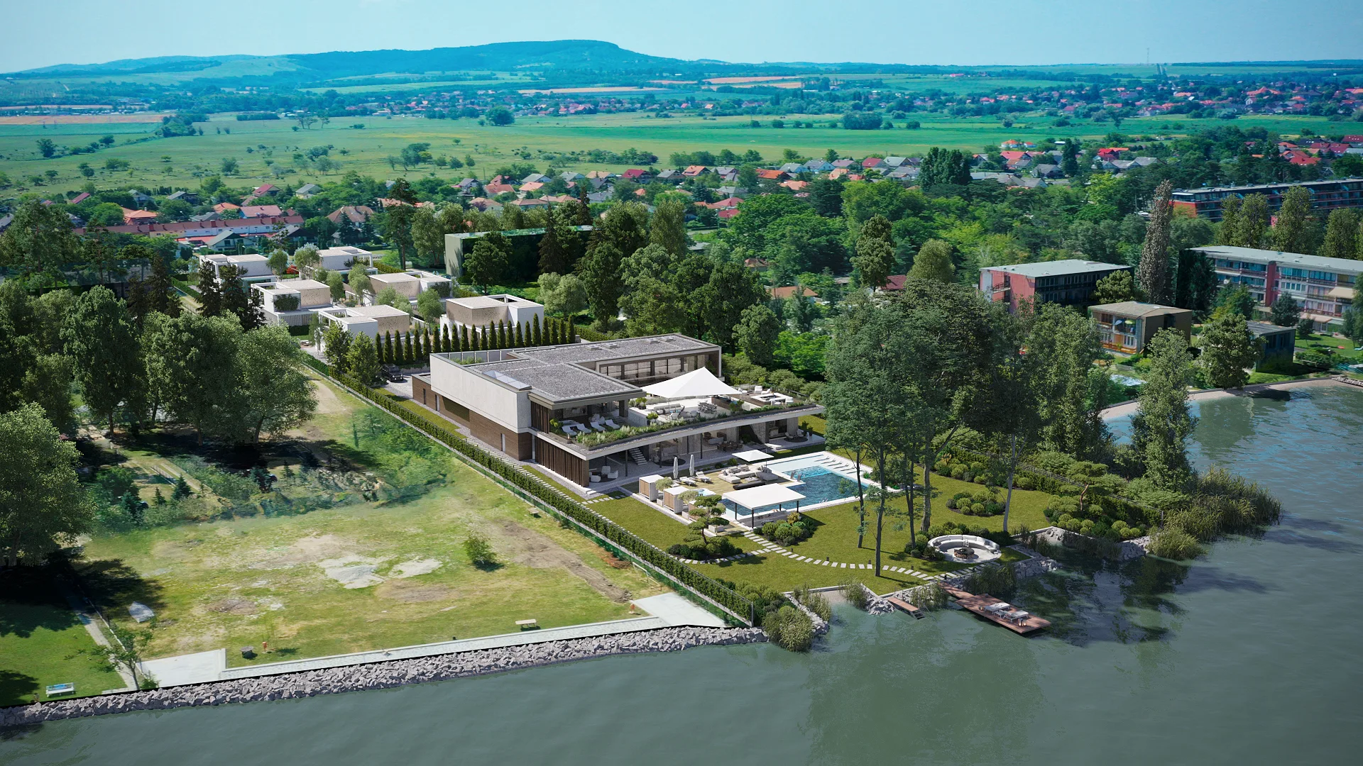 Balatonlelle villa