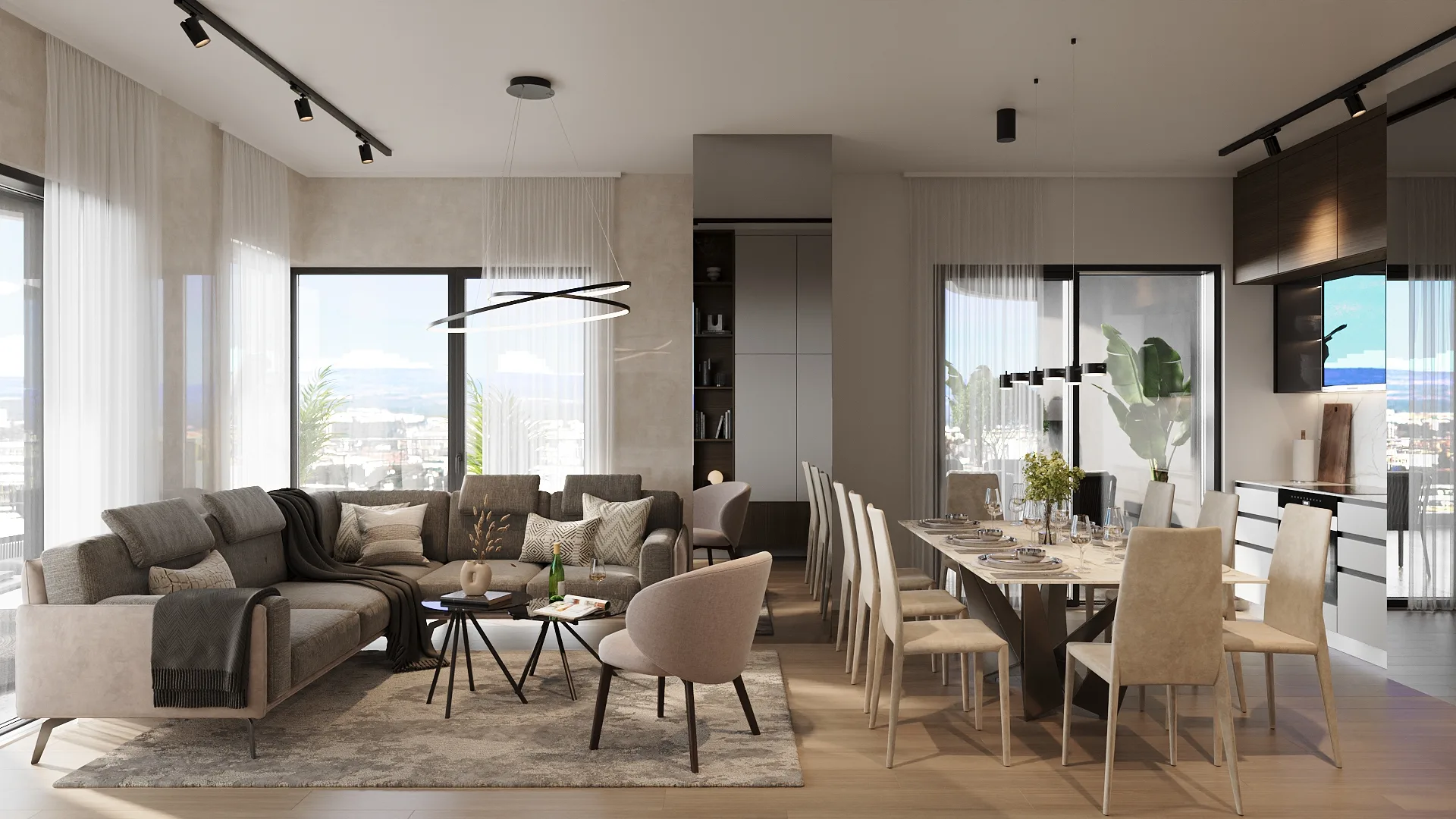 Marina City penthouse