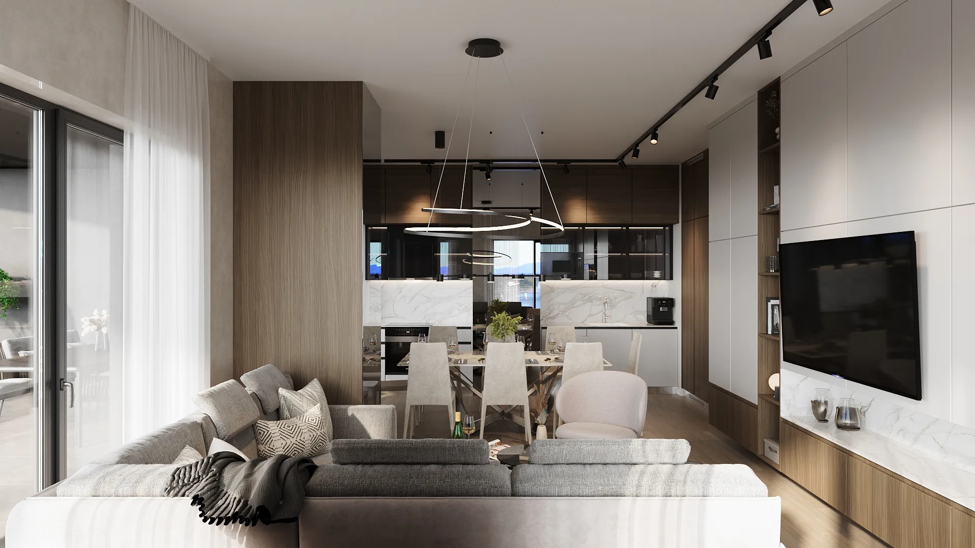 Marina City penthouse
